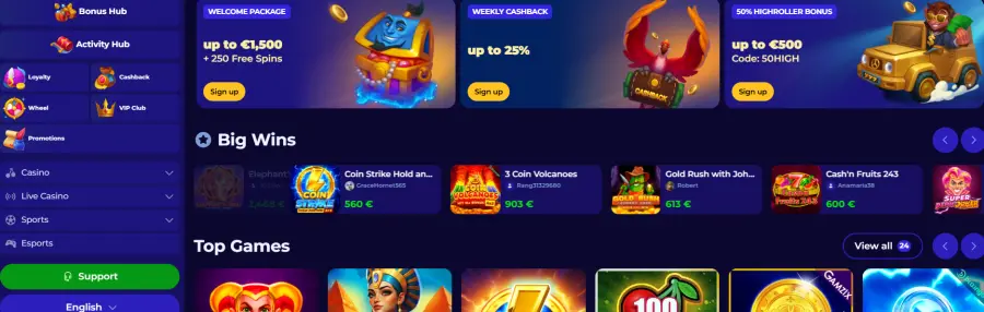 Morospin casino
